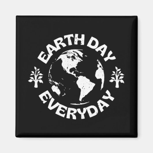 毎日の地球の日 マグネット (正面)