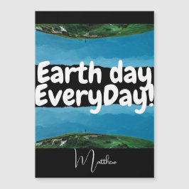 毎日の地球の日，環境にやさしいことをしようエレガント，芸術科学