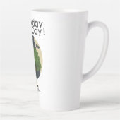 毎日の地球の日，環境にやさしいことをしようエレガント，芸術科学 カフェラテマグ (右)