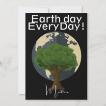 毎日の地球の日，環境にやさしいことをしようエレガント，芸術科学