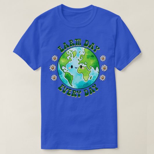 毎日の地球7 Tシャツ (デザイン正面)