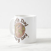 🌍毎日の地球 コーヒーマグカップ (正面左)