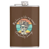 毎日の変化を一口飲みながら楽しむ フラスク (正面)