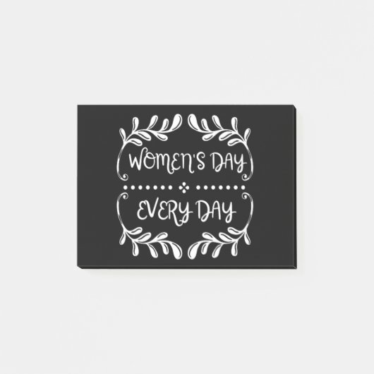 毎日の女性の日 ポストイット (正面)