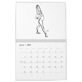 毎日の姿12か月のカレンダー カレンダー (3月 2027)