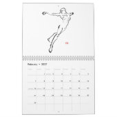 毎日の姿12か月のカレンダー カレンダー (2月 2027)