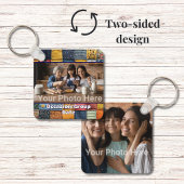 毎日の家族の瞬間スモール大事な行事キープサケ キーホルダー