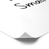 毎日の小さなステップ – ポスタやる気を起こさせるー ポスター (角)