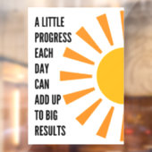 毎日の少し進歩：メンテやる気を起こさせるル彼 ウィンドウサイン (シート2)