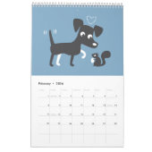 毎日の尾カレンダー2013年 カレンダー (2月 2026)