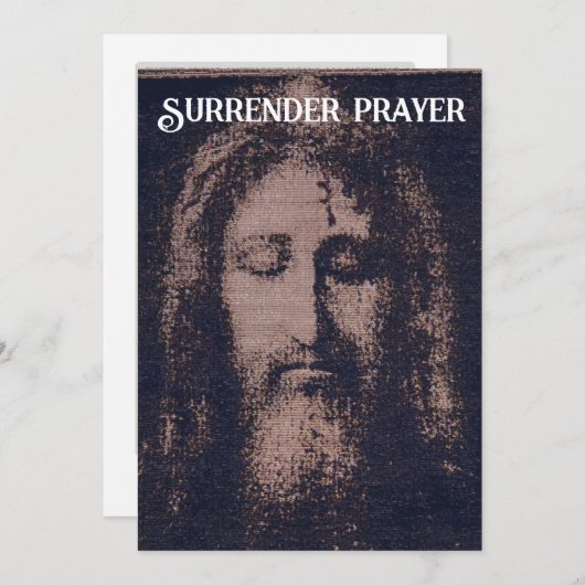 毎日の引渡祈りの言葉 招待状 (正面/裏面)