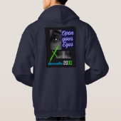 「毎日の心地よいスウェットシャツ」 パーカ (裏面)