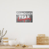 毎日の恐怖を征服す感動的る ポスター (キッチン)