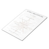 毎日の感謝とムードトラッカー ノートパッド (アングル)