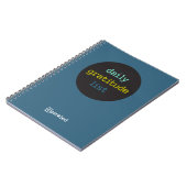 毎日の感謝ジャーナル ノートブック (左側)