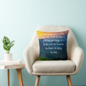 毎日の感謝引用文 クッション (椅子)