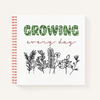 毎日の成長 ノートブック