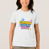 毎日の成長Star Tee トライブレンドTシャツ (正面)