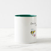 毎日の把握奇跡のための可能性 ツートーンマグカップ (中央)