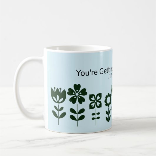 毎日の改善:やる気を起こさせる引用文 コーヒーマグカップ (左)