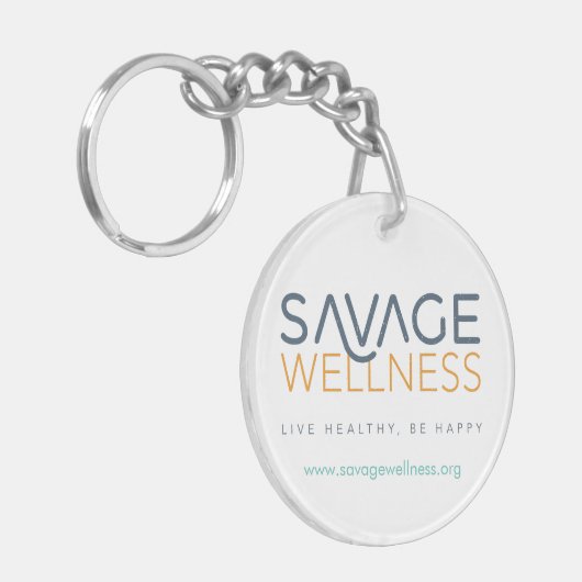 毎日の断言Keychain キーホルダー (正面左)