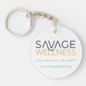 毎日の断言Keychain キーホルダー (正面)