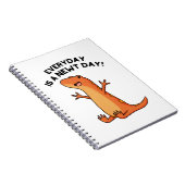 毎日の新しい日かわいいサおもしろいランダーパン ノートブック (右側)