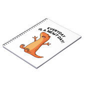 毎日の新しい日かわいいサおもしろいランダーパン ノートブック (左側)