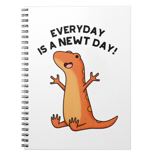 毎日の新しい日かわいいサおもしろいランダーパン ノートブック (正面)