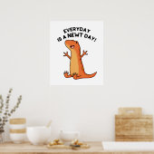 毎日の新しい日かわいいサおもしろいランダーパン ポスター (キッチン)