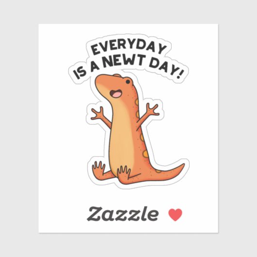 毎日の新しい日サランダーおもしろいプおもしろいン シール (シート)