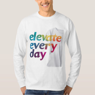 毎日の昇格 Tシャツ