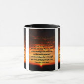 毎日の朝の祈りの言葉二音マグカップ マグカップ (中央)