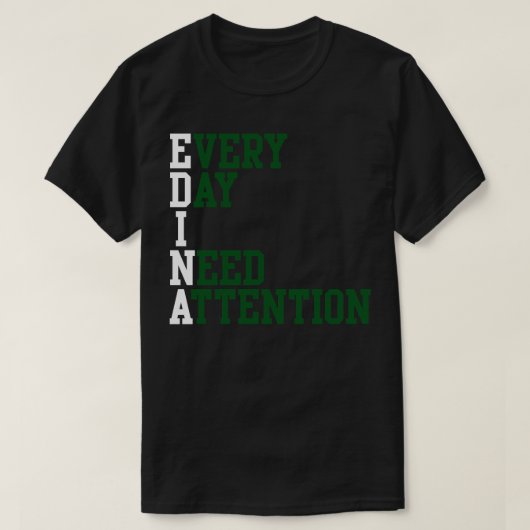 毎日の注意が必要1 Tシャツ (デザイン正面)
