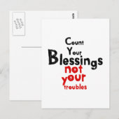 毎日の特別メッセージ ポストカード (正面/裏面)