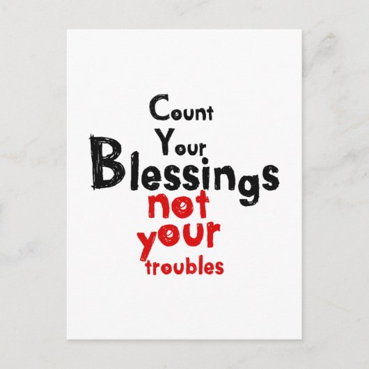 毎日の特別メッセージ ポストカード (正面)