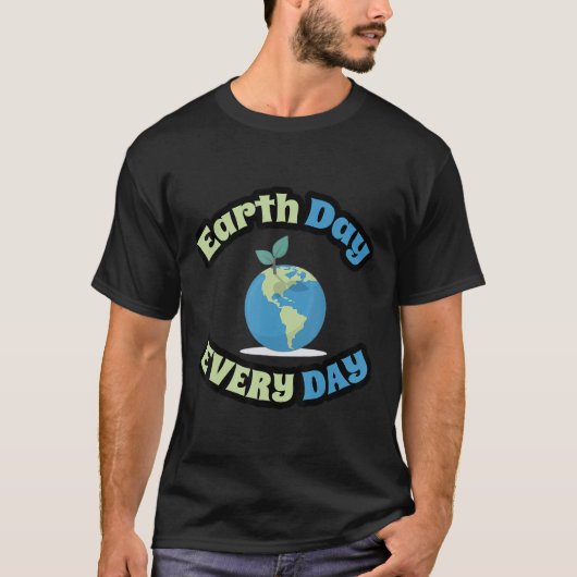 毎日の環境保護主義者 Tシャツ (正面)