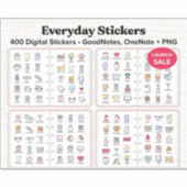 毎日の生活デジタルシール シール (正面)