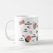 「毎日の確認マグカップやる気を起こさせる- Coffee Mag コーヒーマグカップ (左)