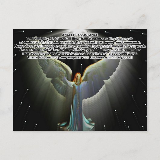 毎日の祈りの言葉と引用文 ポストカード (正面)