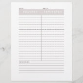 毎日の祈りの言葉クリップイットシート (正面)