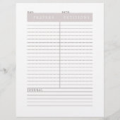 毎日の祈りの言葉クリップイットシート (裏面)