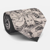 毎日の粉砕のタイ(生物整備士) ネクタイ (ロール)