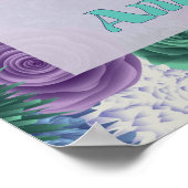 毎日の肯定のポスター – 美頭が切れるユニーク ポスター (角)