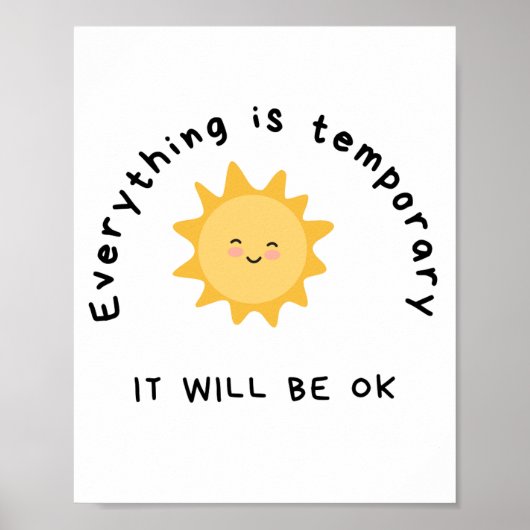 毎日の肯定ポスターでいい ポスター (正面)