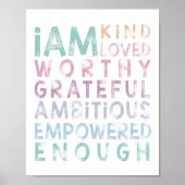 毎日の肯定ポス子供へター ポスター (正面)