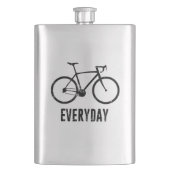 毎日の自転車 フラスク (正面)