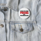 毎日の複数のPricksの処理(赤) 缶バッジ (インサイチュ)
