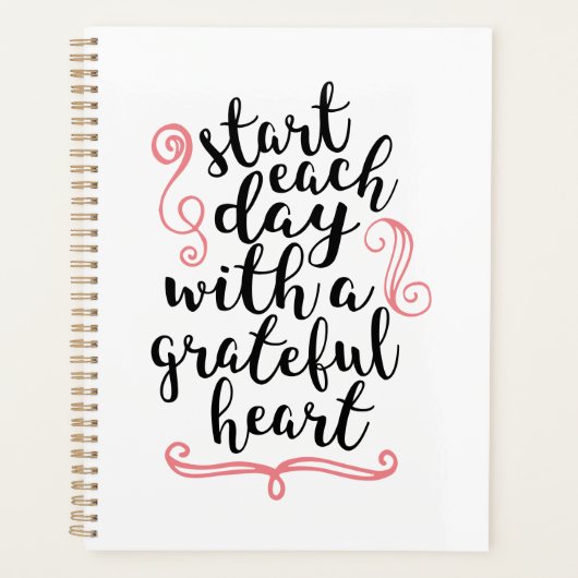 毎日の開始プランナー プランナー手帳 (正面)