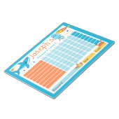 毎日の雑用に関するシャーク・キッズ報酬チャート ノートパッド (アングル)